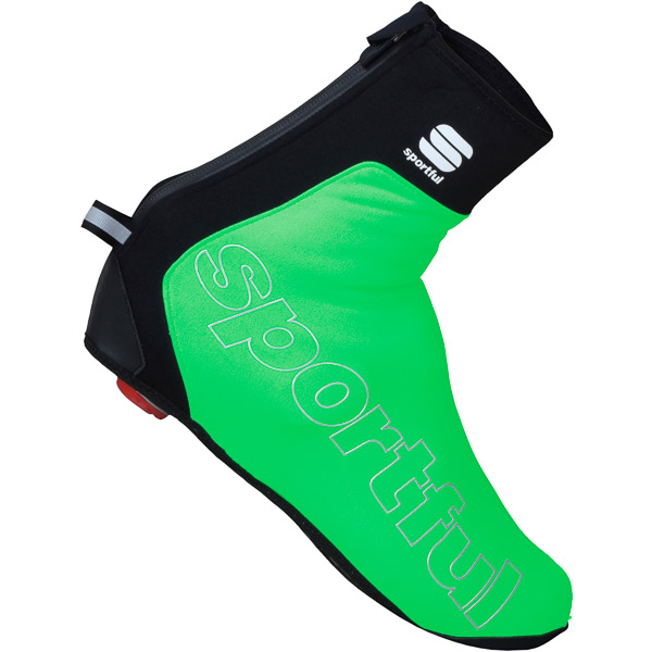 Sportful Roubaix Thermal MTB návleky na tretry fluo zelené