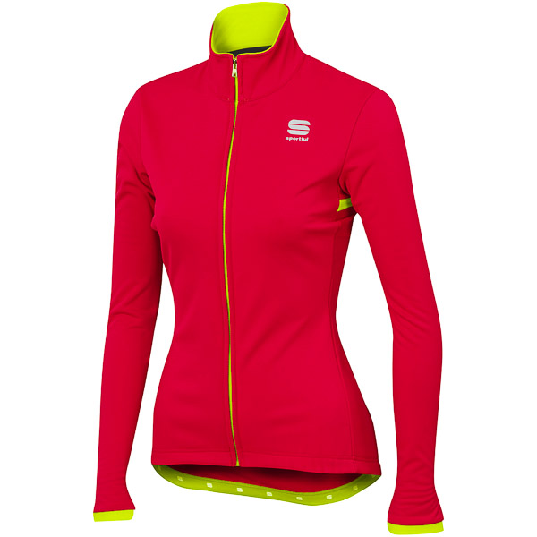 Sportful Luna Softshell bunda dámska čerešňová