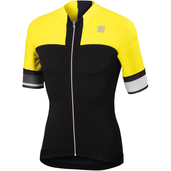 Sportful Strike Cyklo Dres čierny/žltý