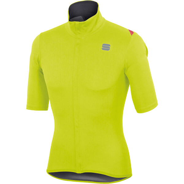 Sportful Fiandre Light NoRain dres krátky rukáv fluo žltý