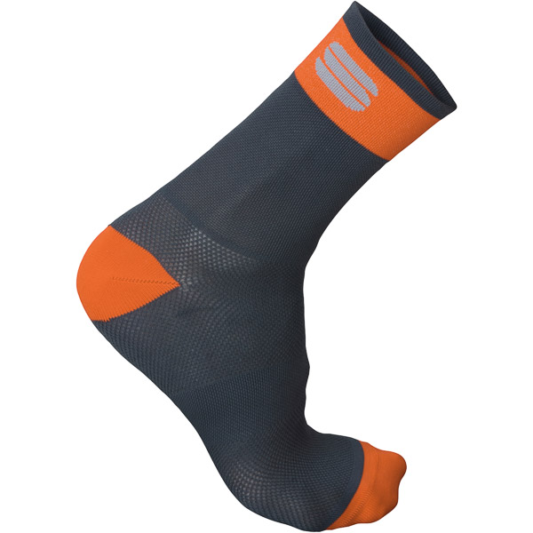 Sportful Bodyfit Pro 12 ponožky čierne/oranžové