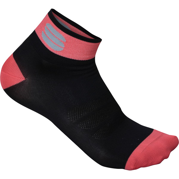 Sportful Pro dámske 5 ponožky čierne/koralové