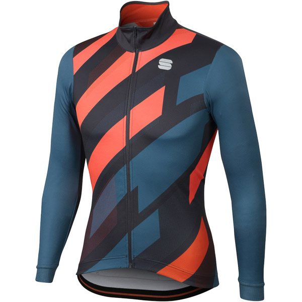 Sportful Volt Thermal dres modrý/antracit/fluo červený