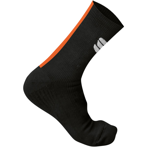 Sportful Race Winter ponožky čierne/oranžové