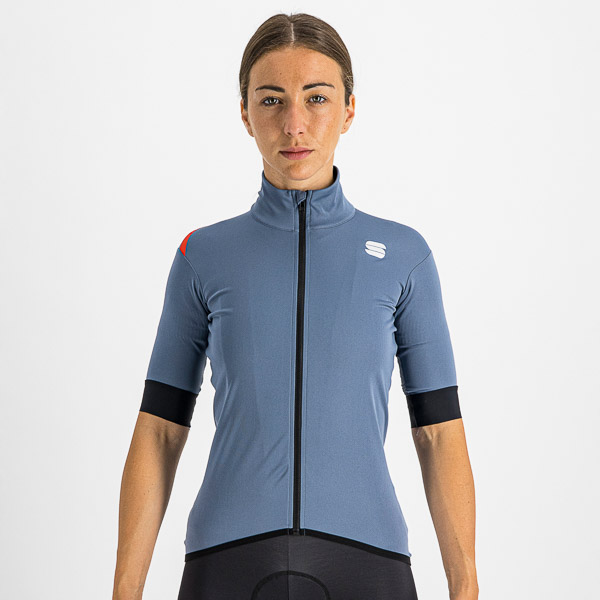 Sportful Fiandre Light NoRain dámska bunda s kr. rukávom  tmavomodrá