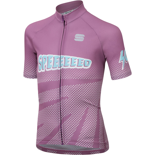 Sportful Super GIRL dievčenský dres fialový