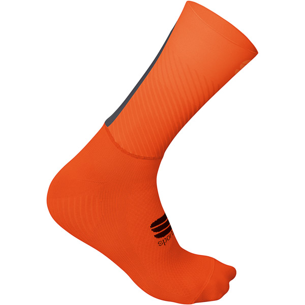 Sportful Evo ponožky červené/oranžové SDR/antracitové