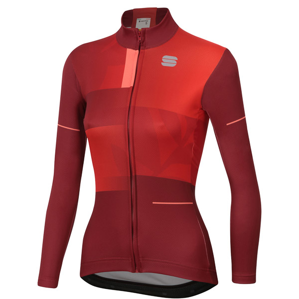 Sportful Oasis Thermal dámsky dres tmavoružový