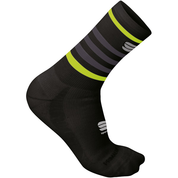 Sportful Winter ponožky čierne/žlté fluo