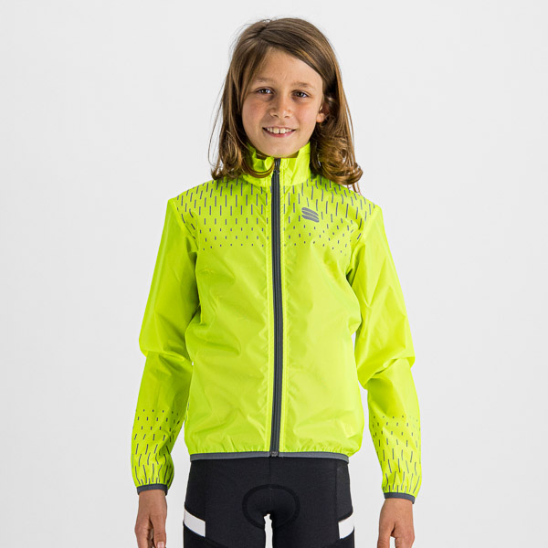 Sportful Kid Reflex bunda žltá fluo