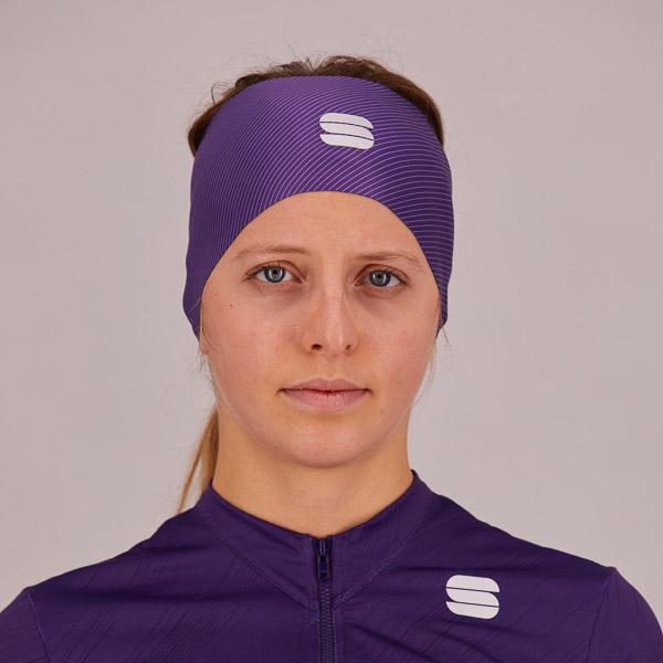 Sportful Race dámska čelenka fialová