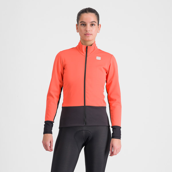 Sportful NEO dámska SOFTSHELL bunda pompelmo