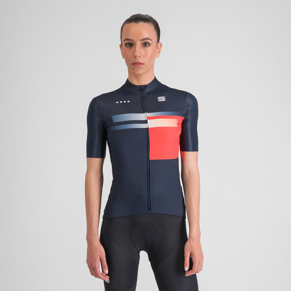 Sportful GRUPPETTO dámsky dres galaxy blue pompelmo