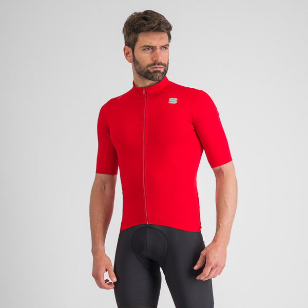 Sportful FIANDRE LIGHT bunda s krátkym rukávom tango red