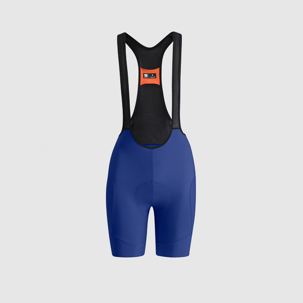 Sportful Colorful Pulse dámske cyklo šortky s trakmi Blue Twilight