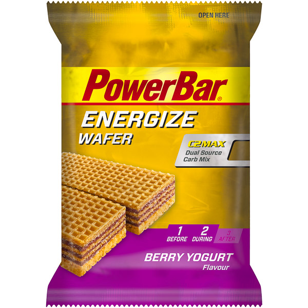 PowerBar Energize Wafer 40g Lesné ovocie-jogurt