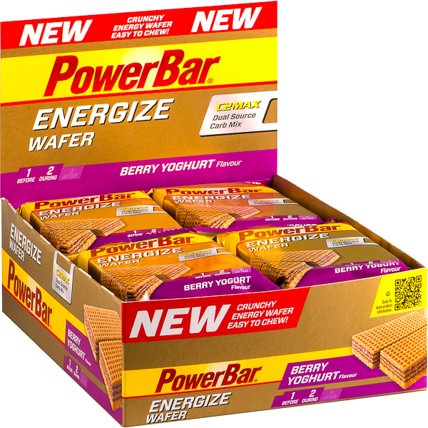 PowerBar Energize Wafer 40g Lesné ovocie-jogurt - box 12 ks