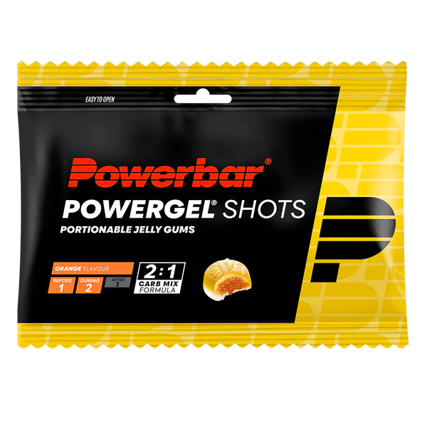 PowerBar EnergizeSportShots 60g Pomaranč