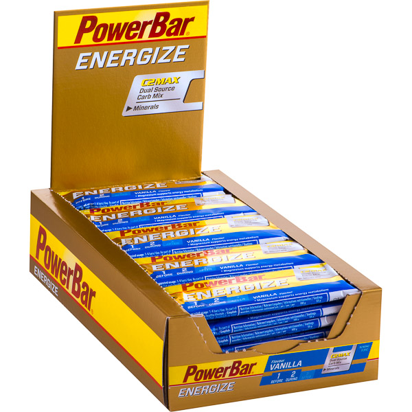 PowerBar Energize tyčinka 55g Vanilka - box 25 ks
