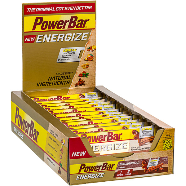 PowerBar Energize tyčinka 55g Perník - box 25ks