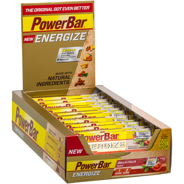 PowerBar Energize tyčinka 55g Bella Italia - box 25ks