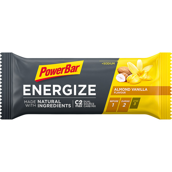 PowerBar Energize tyčinka 55g mandle/vanilka
