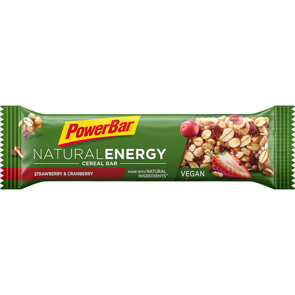 PowerBar Natural Energy Cereal tyčinka 40g Jahoda/Brusnica