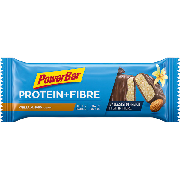 PowerBar Protein + Fibre (vláknina)  tyčinka 35g Vanilka/Oriešky