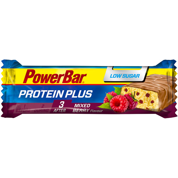 PowerBar ProteinPlus Low Sugar 55g Lesné plody