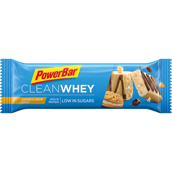 PowerBar Clean Whey Protein. tyčinka 45g Cookies/Smotana
