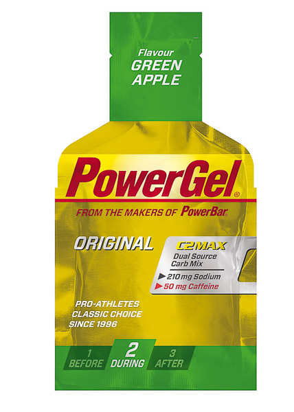 PowerBar PowerGel 41g gel Zelené Jablko + Kofeín
