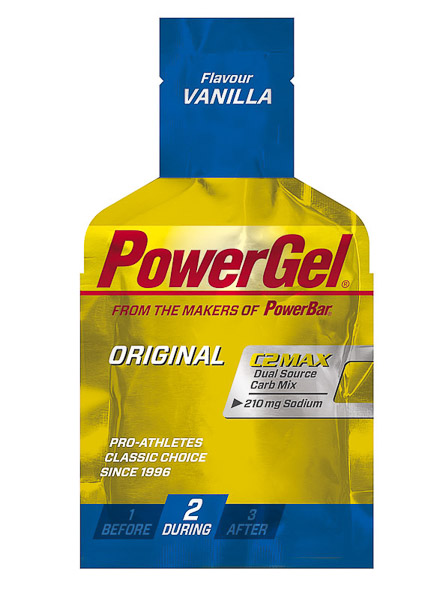 PowerBar PowerGel 41g gel Vanilka