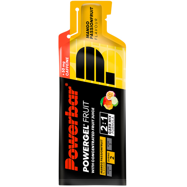 PowerBar PowerGel 41g Mango,Maracuja,Guarana+kofein