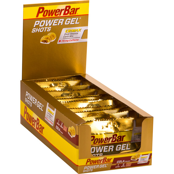 PowerBar EnergizeSportShots box 16x60 g Cola+kofeín