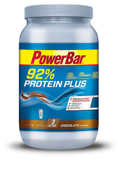 PowerBar ProteinPlus 92% Protein Dóza 600g Čokoláda