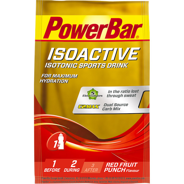 PowerBar IsoActive - izotonický športový nápoj 30g č. ovocie