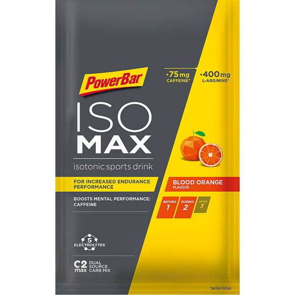 PowerBar IsoMAX - iontový nápoj 50g červený pomaranč