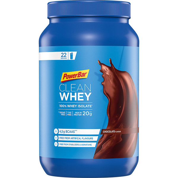 PowerBar Clean Whey 100% Čistý srvátkový izolát 570 g Čokoláda