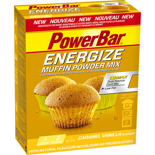 PowerBar Energize Muffin, karamel-vanilka