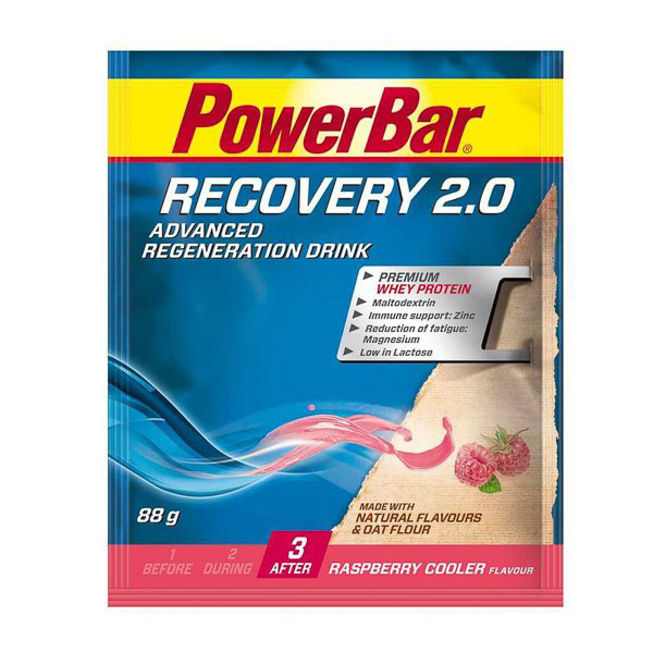 PowerBar Recovery 2.0 Regeneračný nápoj Malina 88g