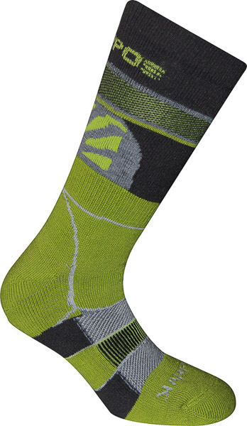 Karpos horské ponožky zelená/tmavosivá
