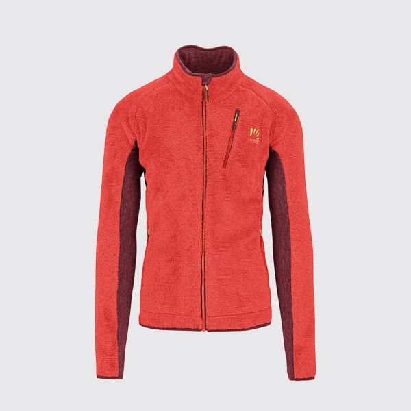 KARPOS VERTICE FLEECE GRENADINE/BIKING RED