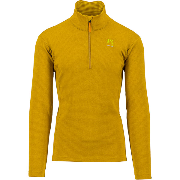 Karpos Pizzocco Half Zip flíska zlatohnedá