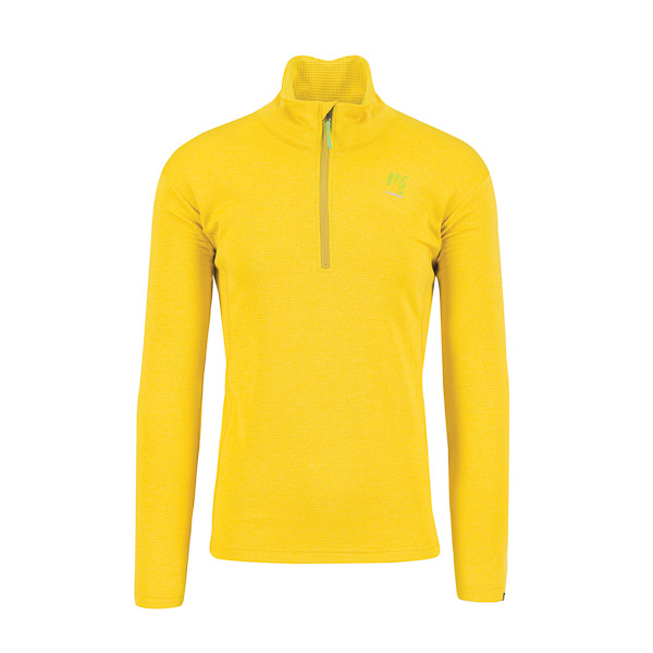 Karpos PIZZOCCO HALF ZIP flíska Sulphur