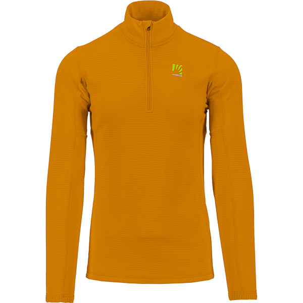 Karpos CRODA LIGHT Half Zip flíska zlatohnedá