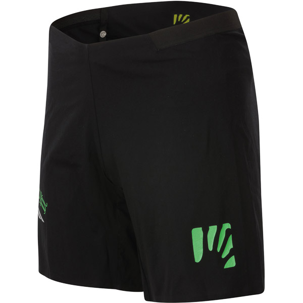 Karpos Lavaredo Shorts Black/Green Fluo