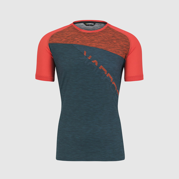 Karpos Croda Rossa Jersey Dark Sea/Paprika/Balsam