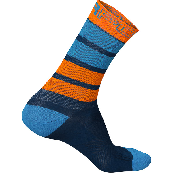 Karpos Verve Socks Bluette/Orange Fluo