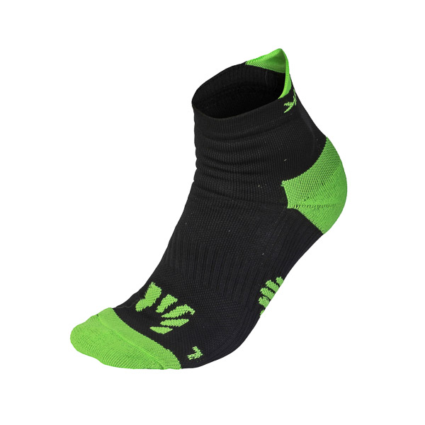 Karpos Lavaredo Socks Black/Green Fluo