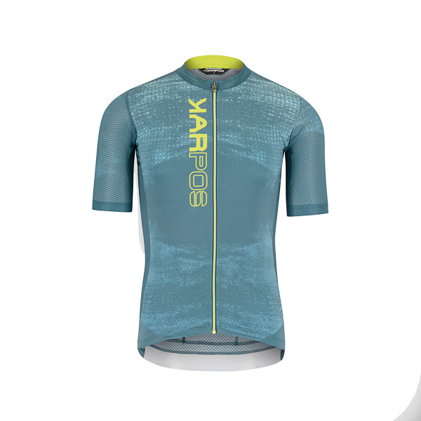 KARPOS GREEN FIRE JERSEY STARGAZER/PRIMROSE